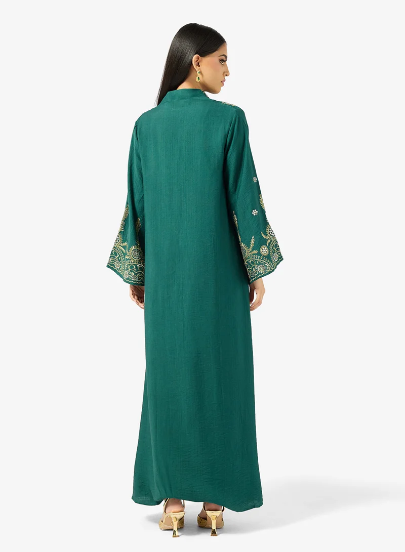 Khizana Embroidered Jalabiya