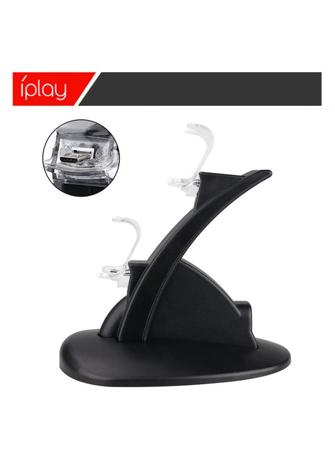 iplay Direct Ps4 Handle Double Charging Bracket Ps4 Handle Charger Ps4 Blue Light Aircraft Seat Charging Explosions - Image 3