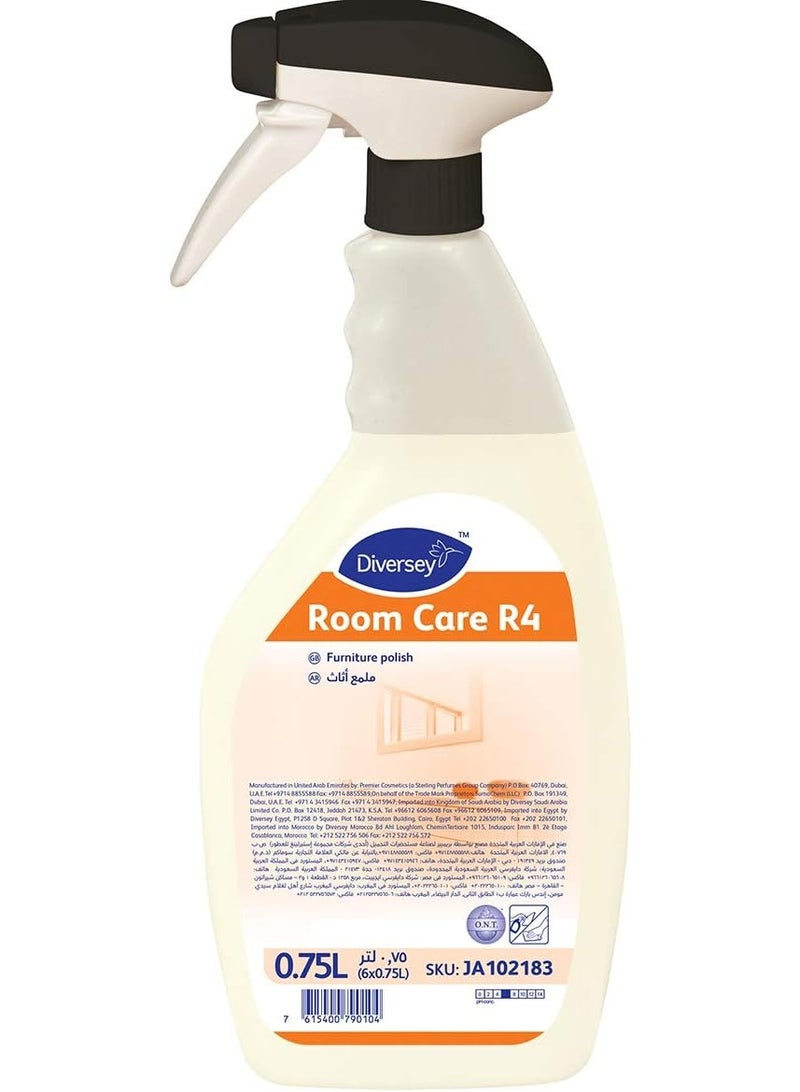 دايفرسي مُلمع أثاث Diversey Room Care R4 - 0.75 لتر - Image 1