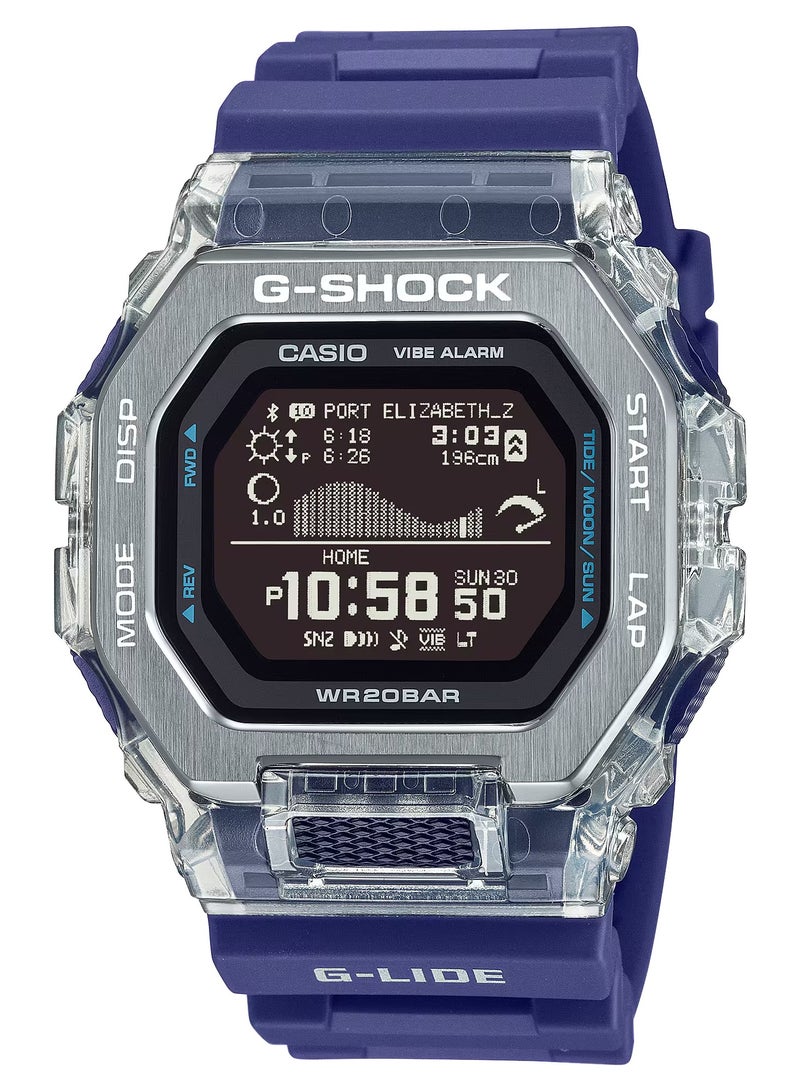 CASIO G-shock G-Lide Digital Quartz Men's Watch GBX-100S-2DR - Image 1