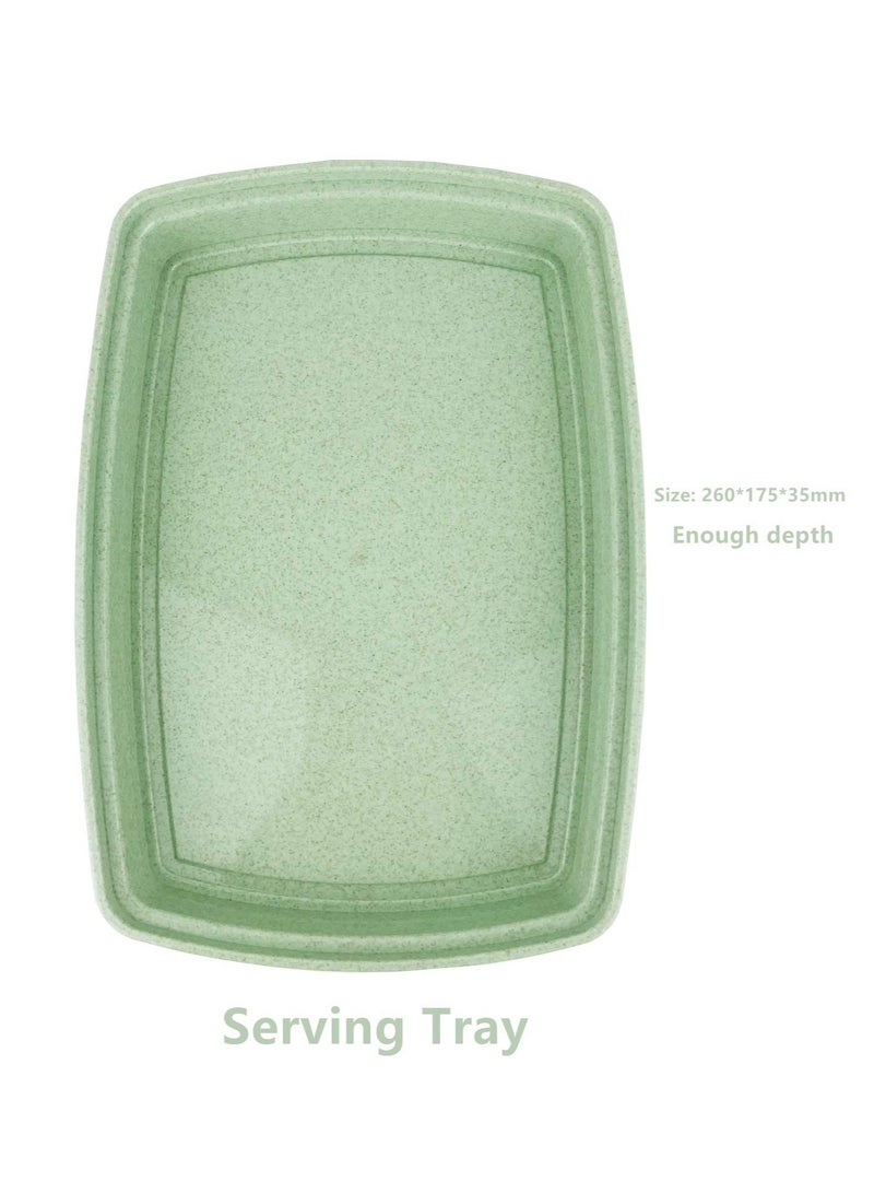 Excefore Camping Cutting Board ,5 In1 Kitchen Plastic Cutting Board Set with Bottle Opener, Peeler, Kitchen Knife, Serving Tray, Cutting Board, Dishwasher Safe - Image 5