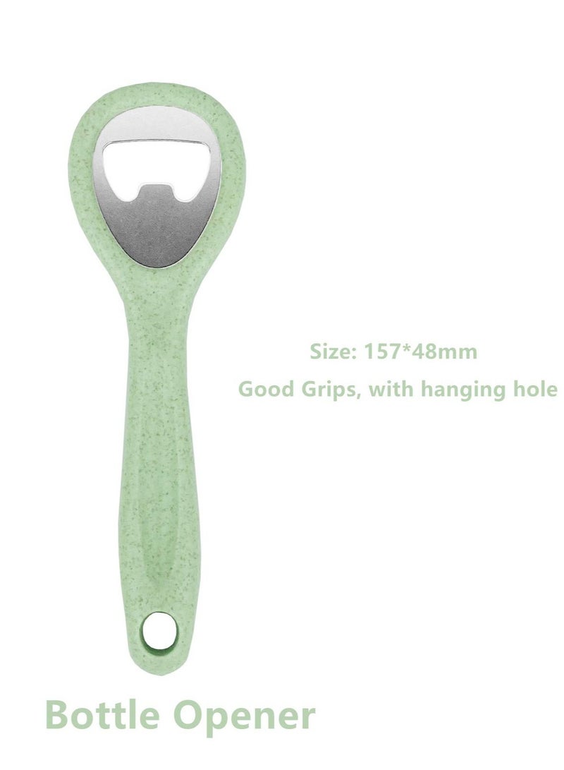 Excefore Camping Cutting Board ,5 In1 Kitchen Plastic Cutting Board Set with Bottle Opener, Peeler, Kitchen Knife, Serving Tray, Cutting Board, Dishwasher Safe - Image 2