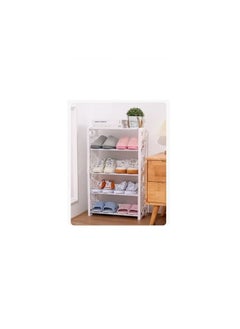 Spaceshoop Assembled Simple Household Plastic Multilayer Mini Shoe Rack  - Image 2