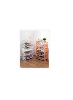 Spaceshoop Assembled Simple Household Plastic Multilayer Mini Shoe Rack  - Image 3