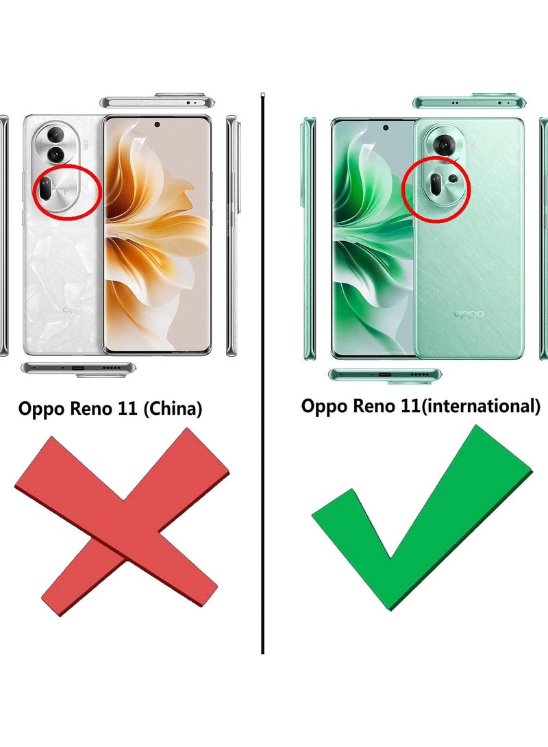 general Kepuch Silk Case for Oppo Reno 11 - Protective case for Oppo Reno 11 with built-in metal plate in the bumper - Image 2