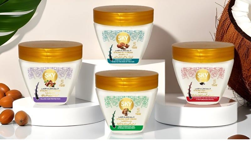 سكاي هيربال كير كريم تصفيف 250 جرام بزيت الجوجوبا - Image 5