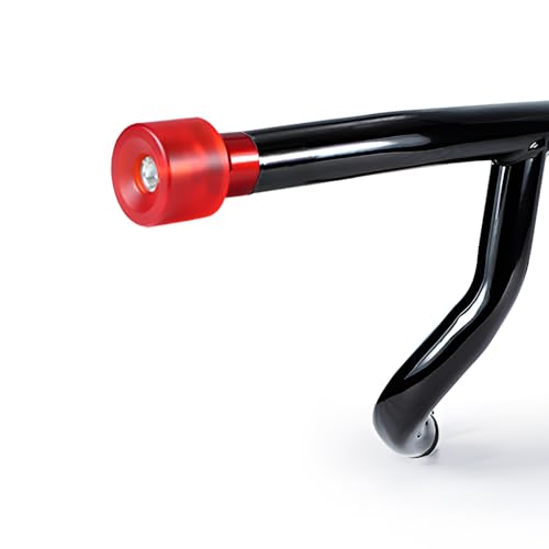 M Maintenanse Decorative Wheel M12 Screw Install on Engine Guard Saddlebag Guard for Harley-Davidson Touring Street Glide Road Glide Road King Electra/Ultra Models (Red) - Image 4
