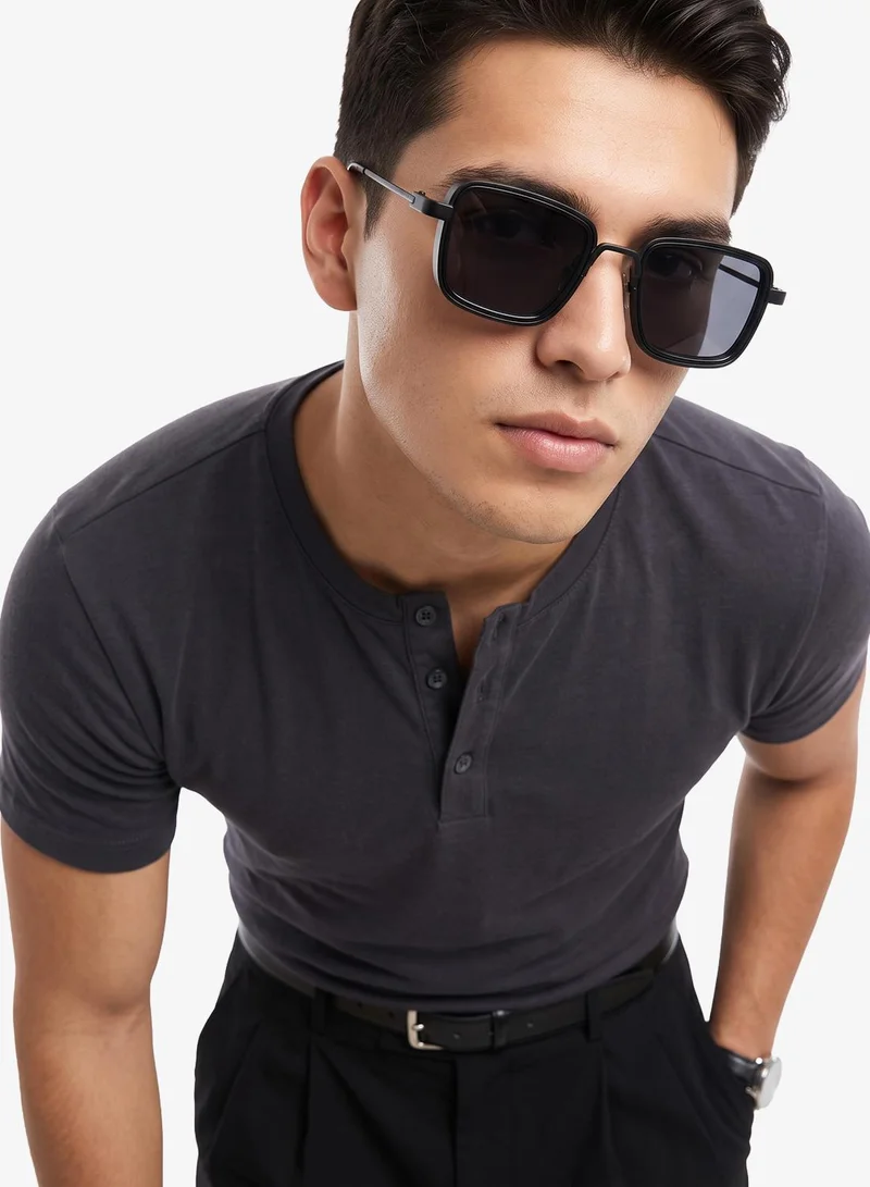 Seventy Five  Casual Square Sunglasses for Men | Best Price UAE