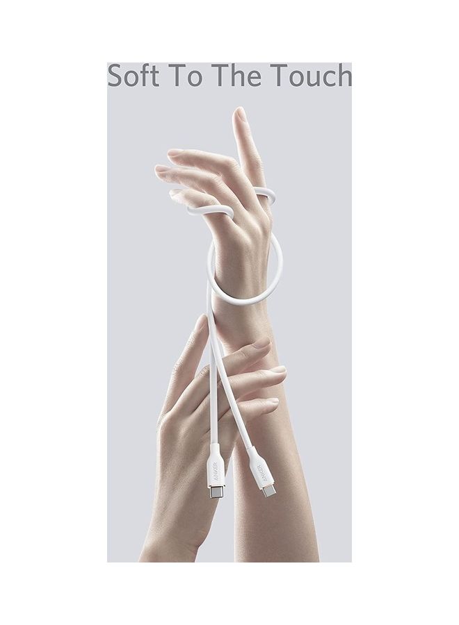 كابل PowerLine III Flow USB-C إلى USB-C 100 واط 6 أقدام / 1.8 متر - Image 2