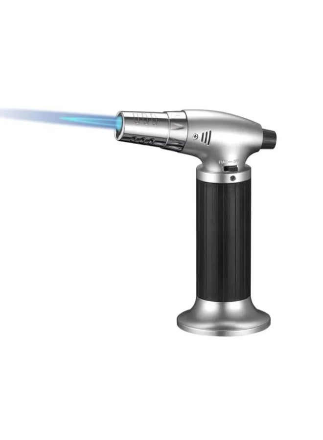 Denx Charcoal Starter Torch Lighter Black/Silver | DX2583 - Image 1