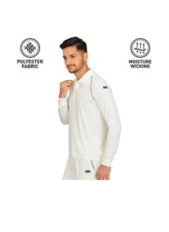 DSC Atmos Full Sleeve Polyester Cricket T-Shirt for Men | Size: Medium | Material: Polyester | Regular Fit  - Image 3