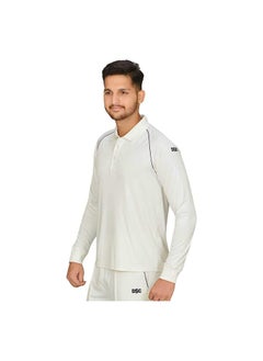 DSC Atmos Full Sleeve Polyester Cricket T-Shirt for Men | Size: Medium | Material: Polyester | Regular Fit  - Image 1