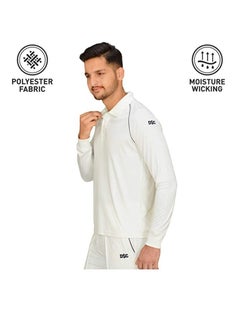 DSC Atmos Full Sleeve Polyester Cricket T-Shirt for Men | Size: Medium | Material: Polyester | Regular Fit  - Image 2