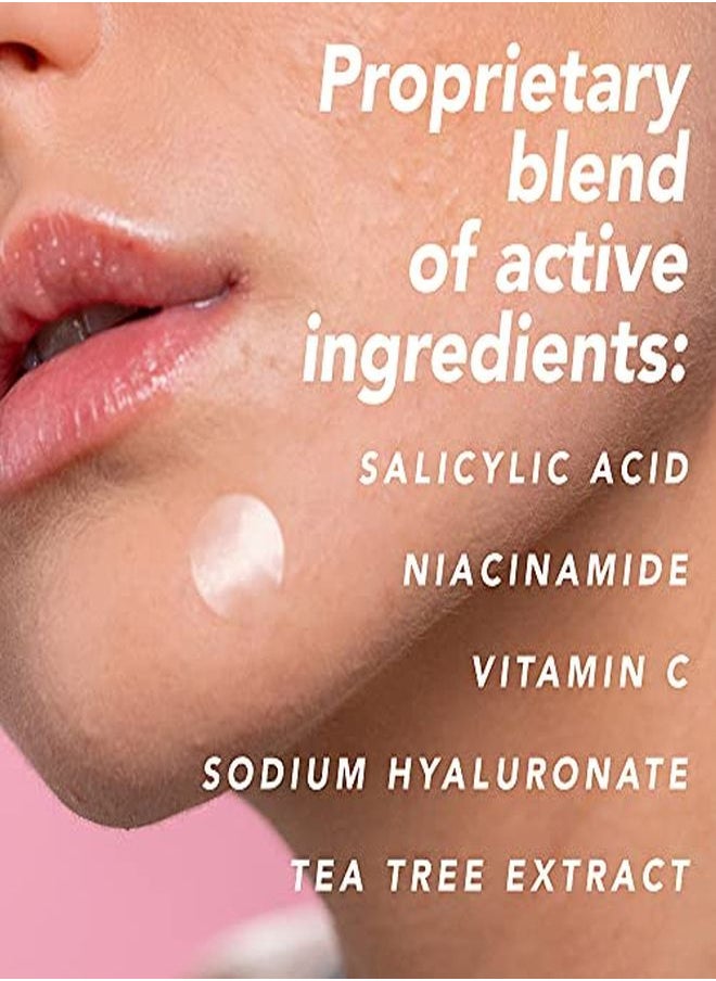 Drying Patch Blemish Covering, Invisible Spot Treatment, Absorbing All Day Polymer Adhesion With Vitamin C, Vegan & Cruelty Free, Strong Hold (60 Patches, 12Mm), Clear