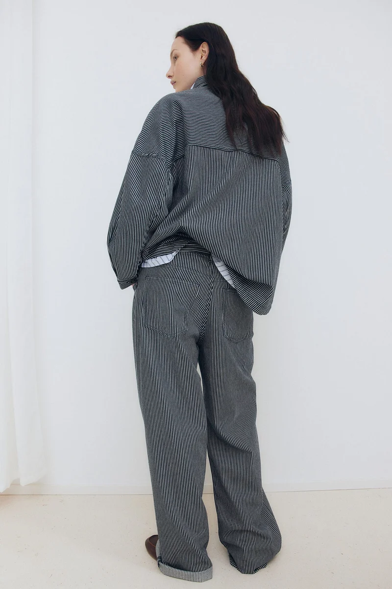 اتش اند ام جاكيت بقصة واسعة