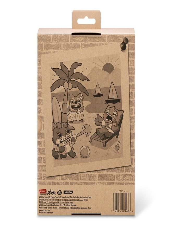 Fuggler فوجلر فايبز العطلة من زورو، وحش قبيح مضحك، قماش، قابل للجمع، لعبة (ريك-أو - برتقالي) - Image 4