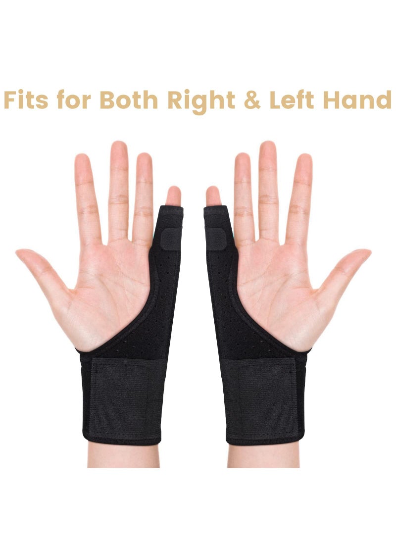 Sweet seven جبيرة الأصابع لتخفيف الألم، دعامة الإصبع الصغير مع دعم المعصم - متلازمة النفق الرسغي، التهاب المفاصل، التهاب الأوتار - Image 4