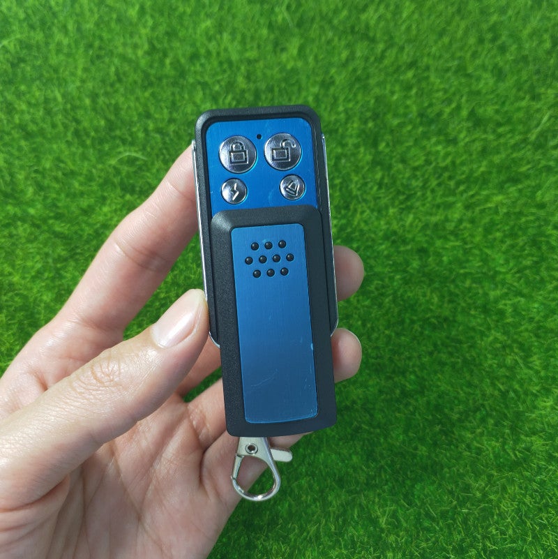 Metal 4-Key Wireless Copy Remote Control Learning Code Self-Copy Remote Control Garage Door Rolling Door 433M - Image 1