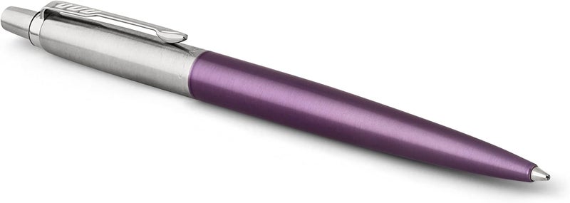 Parker Jotter Ballpoint Pen | Victoria Violet | Medium Point Blue Ink - Image 1