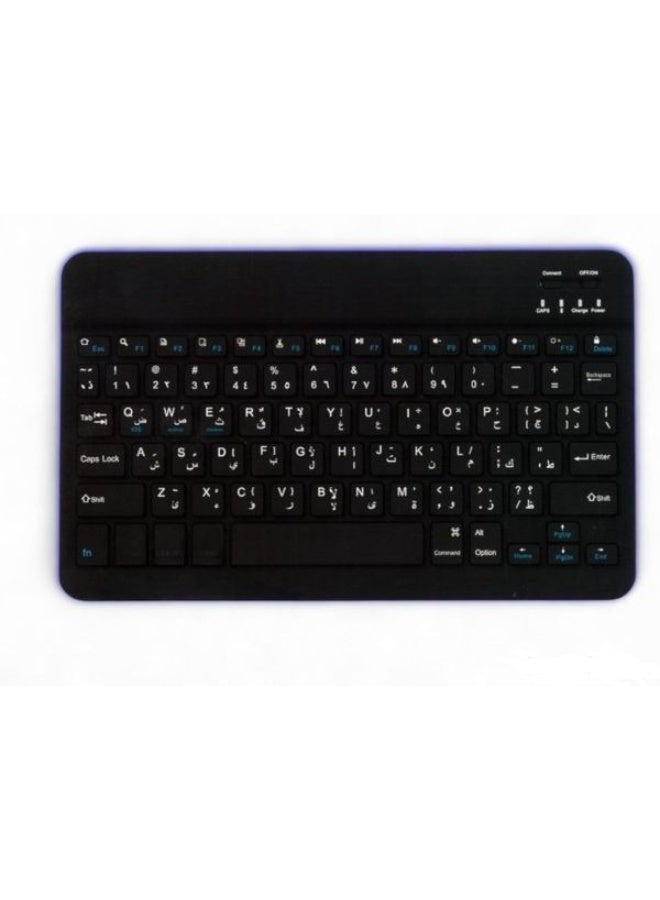Ultra-Slim Rechargeable Bluetooth Keyboard – Portable and Compact Wireless Keyboard for Phones, Tablets, and Laptops - Image 3
