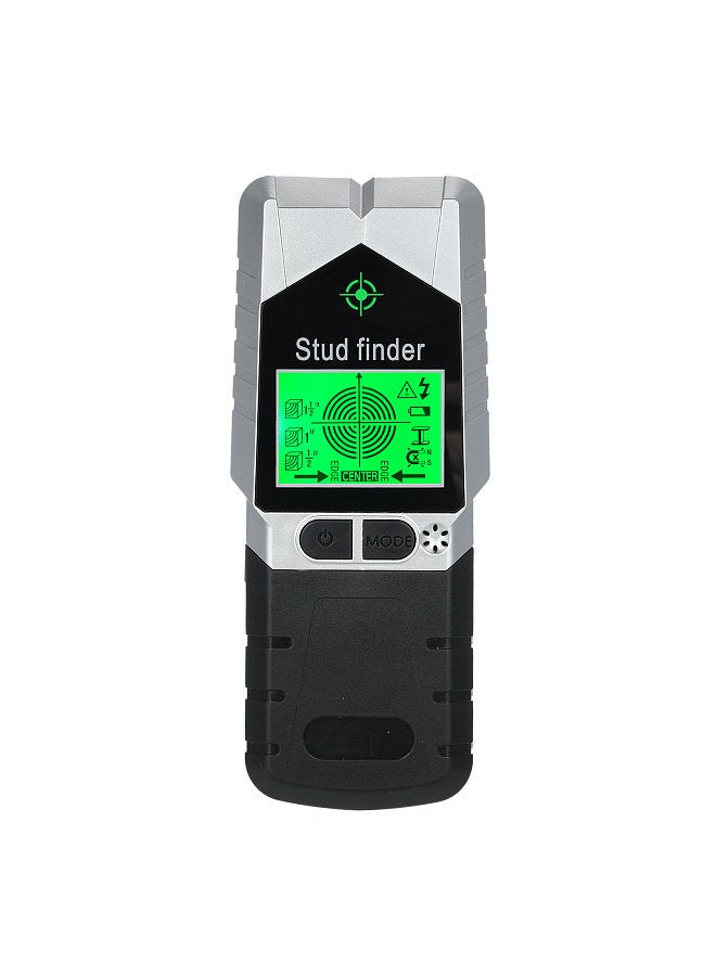 Stud Finder Wall Scanner 6 in 1 Stud Detector with Magnet Physical Nail Finding Function Wall Detector for Wood Metal and AC Wire Detection LCD Display and Audio Alarm  - Image 2