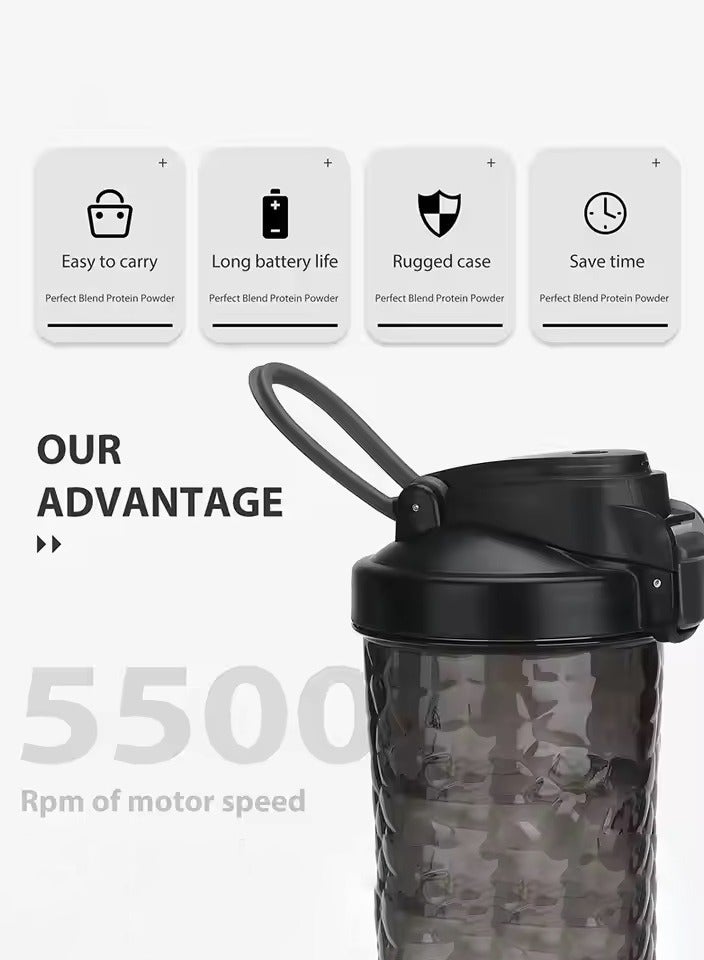 LeadNear New automatic stirring cup fitness coffee milk powder soy milk charging sports water cup  - Image 3