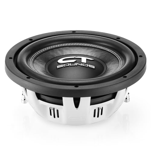 CT Sounds سماعة سيارة CT Sounds هايدرو 10 بوصة ثنائية 2 أوم 1000 واط ذات تركيب ضحل - Image 1