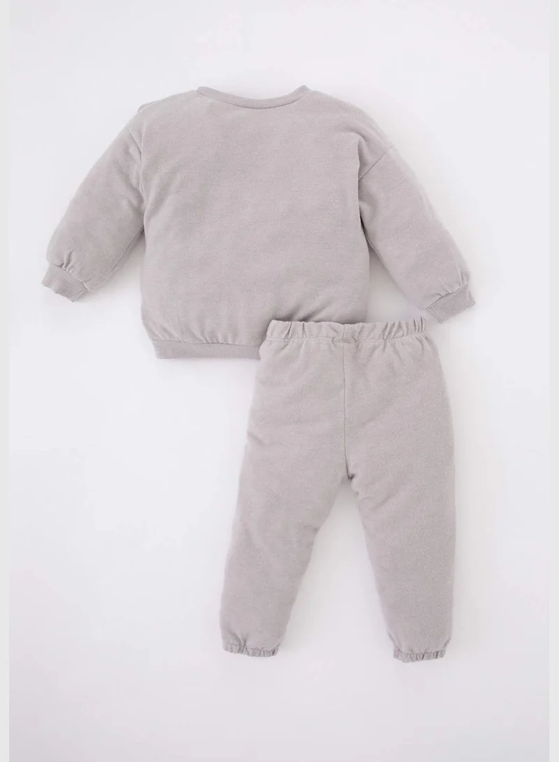 DeFacto 2 Pack BabyGirl Bike Neck Long Sleeve Knitted Set