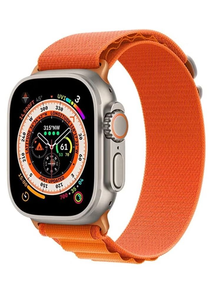 vesus Watch alpine Loop Band 49mm/45mm/44mm Nylon Woven Sport Strap Compatible with Watch Series 8/Ultra/7/SE/6/5/4/3/2/1 - Image 1