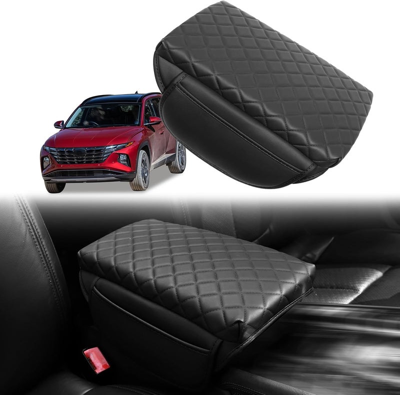 BreTrewri Center Console Armrest Cover for Hyundai Tucson - Image 1