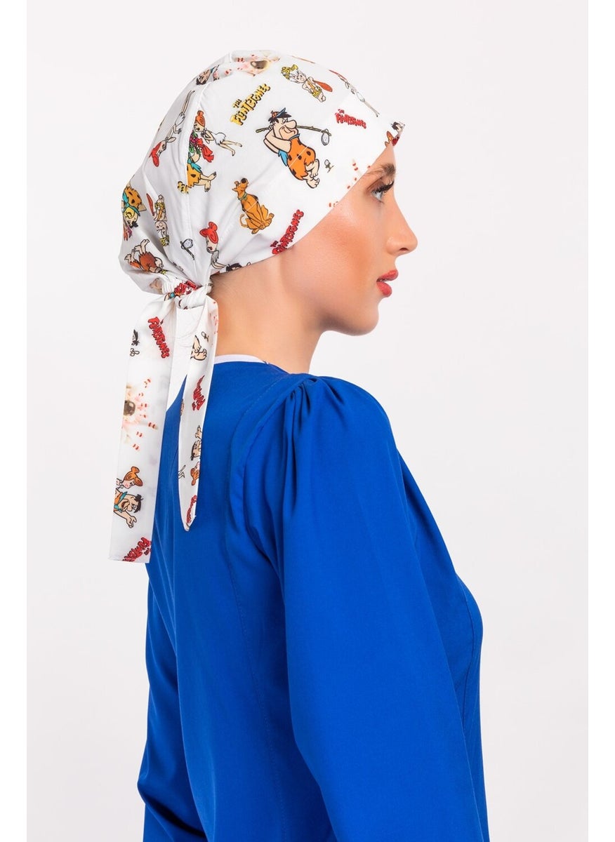 Nur Medikal Giyim - Nur Medical Clothing Hijab Operating Room Bonnet - Stone Age - Image 1