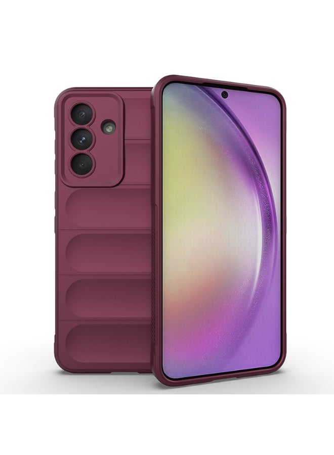 Phantom Shield Silicone Case with Anti-Scratch Soft Microfiber Lining, High Resilience Rubber Full Body Shockproof Cover Compatible with Samsung Galaxy A36 (Palm) - Image 1