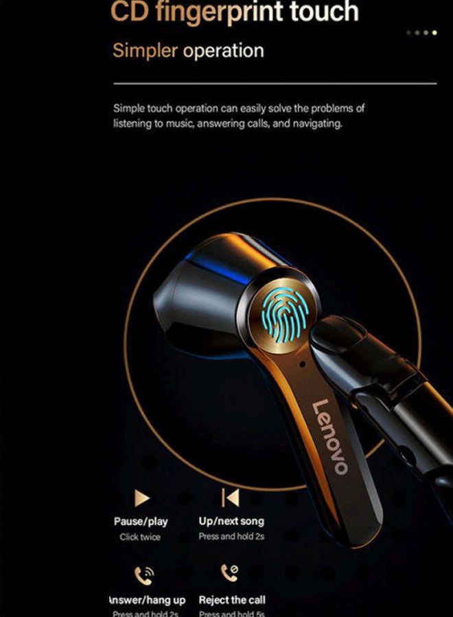 Lenovo Wireless Bluetooth Headset Black - Image 5