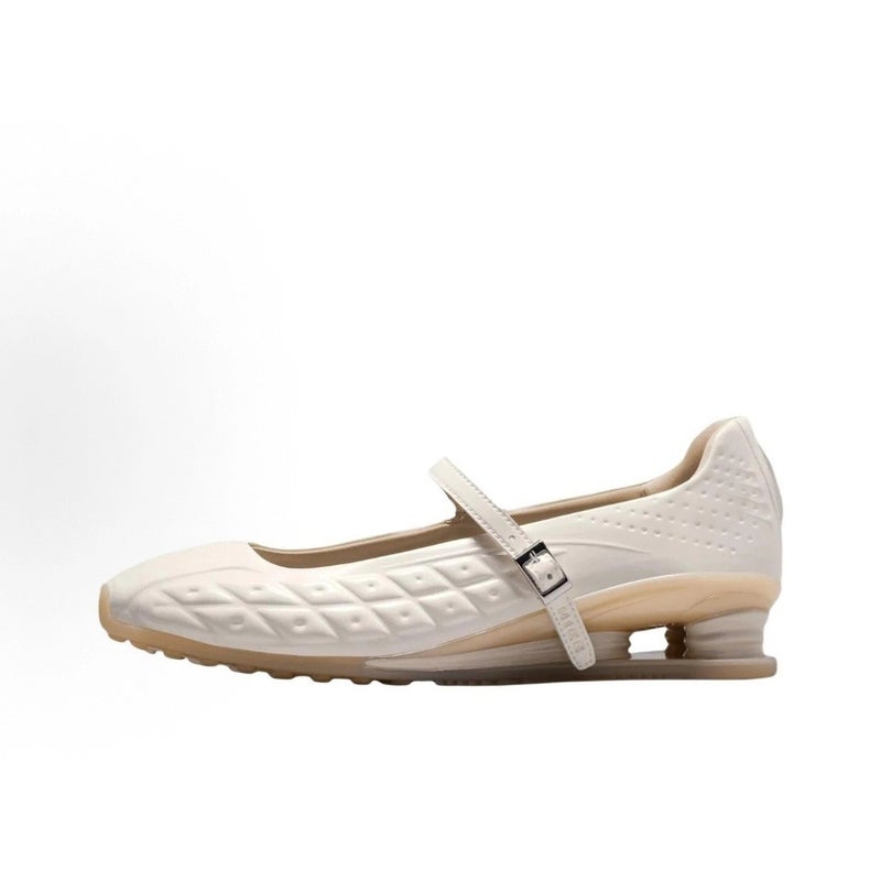 WU Puting Shoes Cross-Border Fashionable Mary Jane Princess Ballet Flats with Z-Spring Air Cushion - Image 2