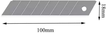 Dinojames Replacement Paper Cutter Blades of 18mm Size 100 pcs for all Standard Working Cutter - Image 3