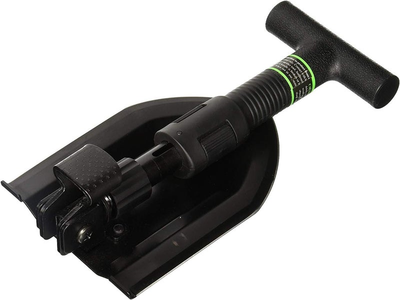 SCHRADE Delta Class Pay Dirt Shovel 1 lbs with Folding Capabilities, Durable 3Cr Steel, Black Oxide Finish for Outdoor Exploring, Hiking - Image 2