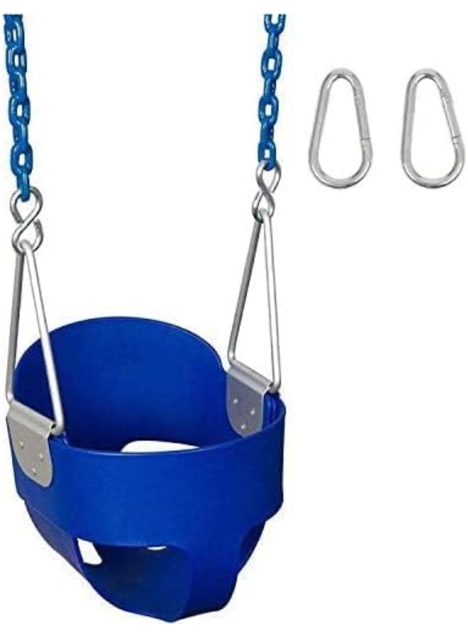 Rainbow Toys RBW TOYS Baby Swing Seat - Baby Toddler For Kids Activities rbw13126bt. Seat Complete Set - Blue. - Image 2