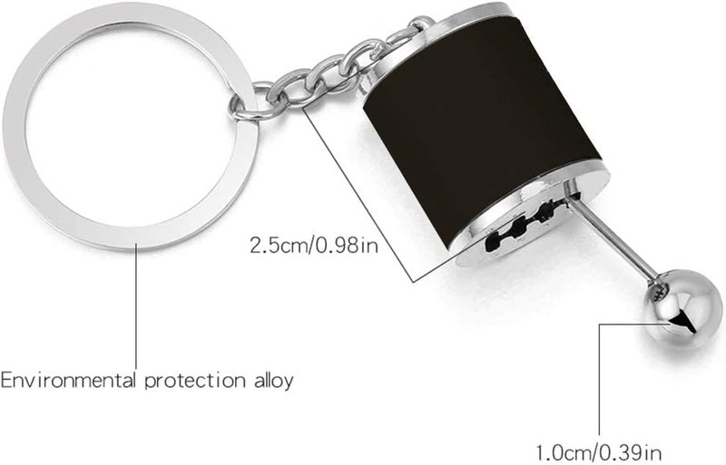 AUGEN Premium Anchor Stainless Steel Keychain Metal For Gifting With Key Ring Anti-Rust (Pack Of 1) - Image 2