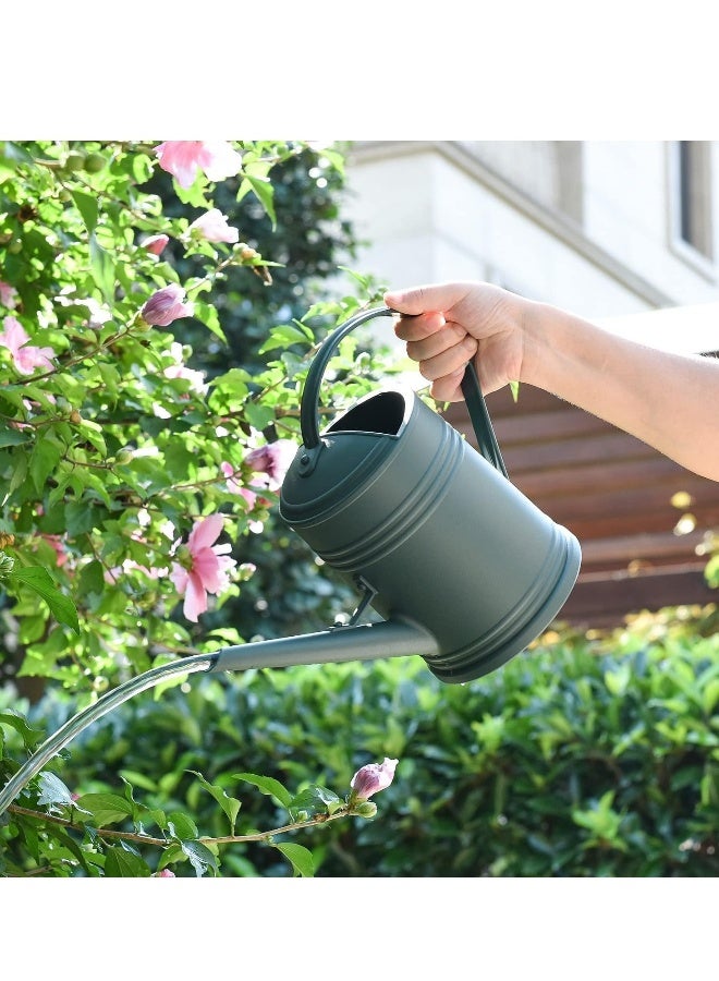 Indoor Plant Watering Can with Long Spout and Sprinkler Head, 1/2 Gallon Capacity for Houseplants, Outdoor Flowers, and Garden Use. Perfect for Nurturing Your Greenery!