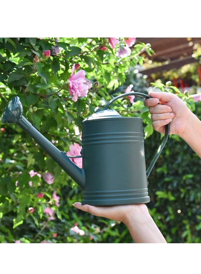 Indoor Plant Watering Can with Long Spout and Sprinkler Head, 1/2 Gallon Capacity for Houseplants, Outdoor Flowers, and Garden Use. Perfect for Nurturing Your Greenery!
