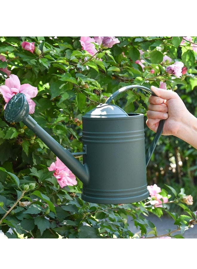 Indoor Plant Watering Can with Long Spout and Sprinkler Head, 1/2 Gallon Capacity for Houseplants, Outdoor Flowers, and Garden Use. Perfect for Nurturing Your Greenery!