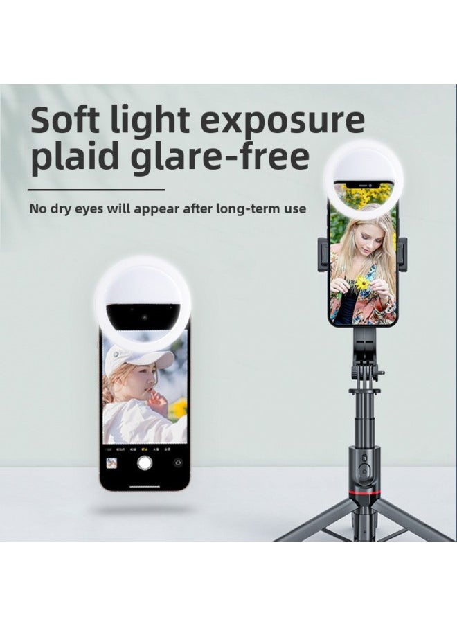 Generic Rk12 Mobile Phone Fill Light Usb Round Charging Fill Light Beauty Selfie Mobile Phone Fill Light Wholesale-Color:Type-c Fast Charging--36 Lamp Beads White (full Product Inspection, Large Battery)  - Image 4