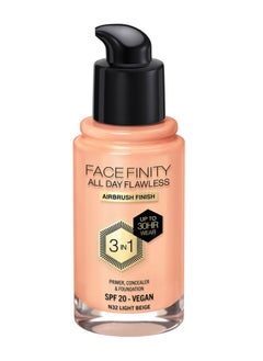 Max Factor كريم أساس Facefinity All Day Flawless - رقم 32 بيج فاتح  - Image 1