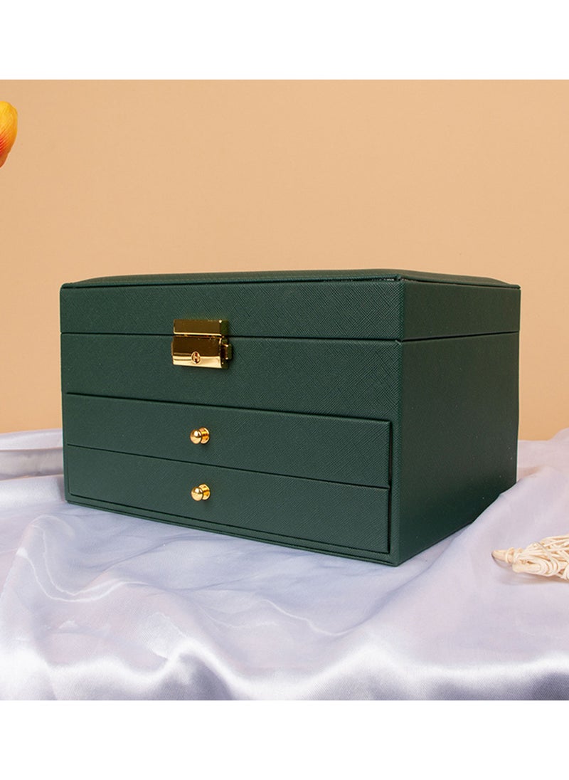 Sharpdo 3-Tier Drawer Jewelry Storage Box 23*17*13.5CM  - Image 2