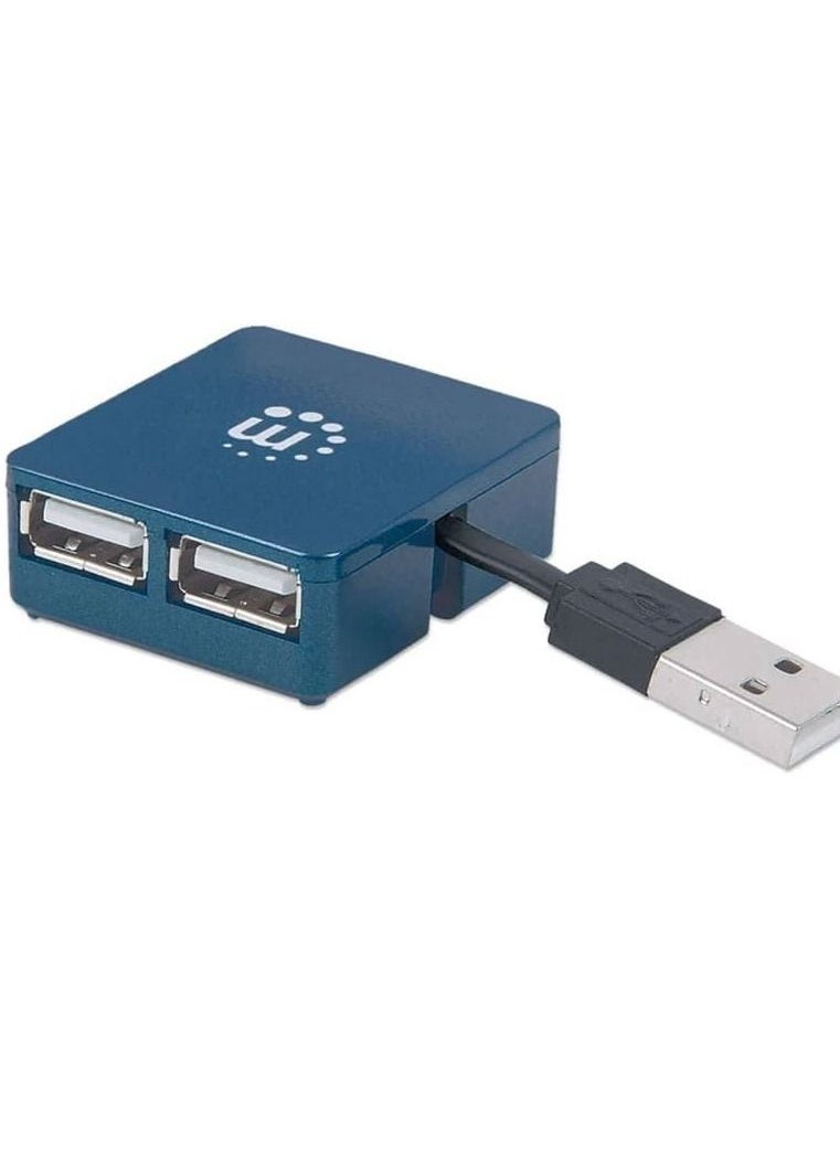 Manhattan Hi-Speed USB Micro Hub 4 Ports Bus Power