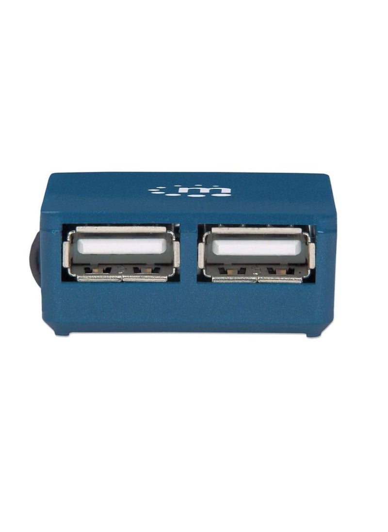 Manhattan Hi-Speed USB Micro Hub 4 Ports Bus Power