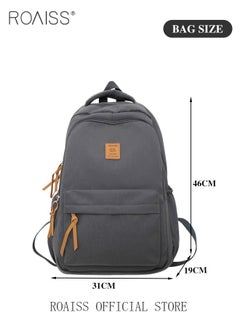 Unisex Multifunctional Backpack with Large Capacity Solid Color Design Multiple Compartments Scientific Partitioning Ideal for Students and Short Trips - pzsku/ZB7ACC9922E5BF6BC53EEZ/45/_/1721720261/1b3d7345-627d-4376-94ba-89365c2823a6