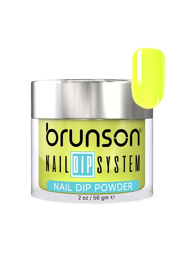 Nail Dip Powder Dip And Buff System Color 56gm, French Nail Art Starter Manicure Salon DIY At Home Odor Free And Long Lasting No Needed Nail Lamp Curing BDK190
