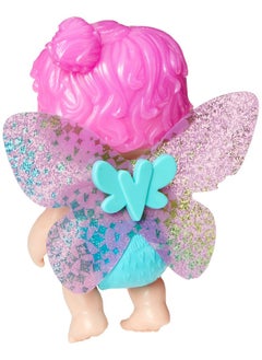 Baby Alive Glo Pixies Minis Carry ‘N Care Necklace Sugar Sprinkle 3.75Inch Pixie Doll Toy With Doll Carrier And Nurturing Charm Necklace  - Image 4