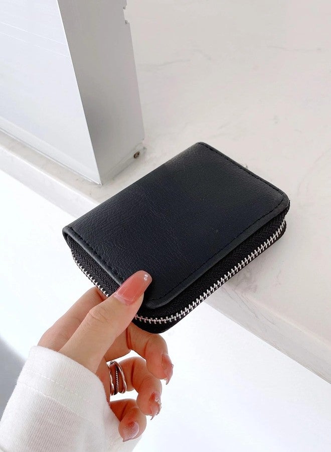 Brajin Satisfied Soft Printed Material Lether Wallet Money Organize and 9 Card Holder Slot for Men's & Boy's (SM Black) - Image 4